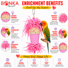 Spotty Sola Foraging Bird Toy - Bonka Bird Toys