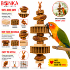 1138 Rustic Ripper - Bonka Bird Toys