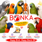 2581 Leather Tassel - Bonka Bird Toys