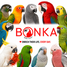 3885 Sola Heart Log - Bonka Bird Toys