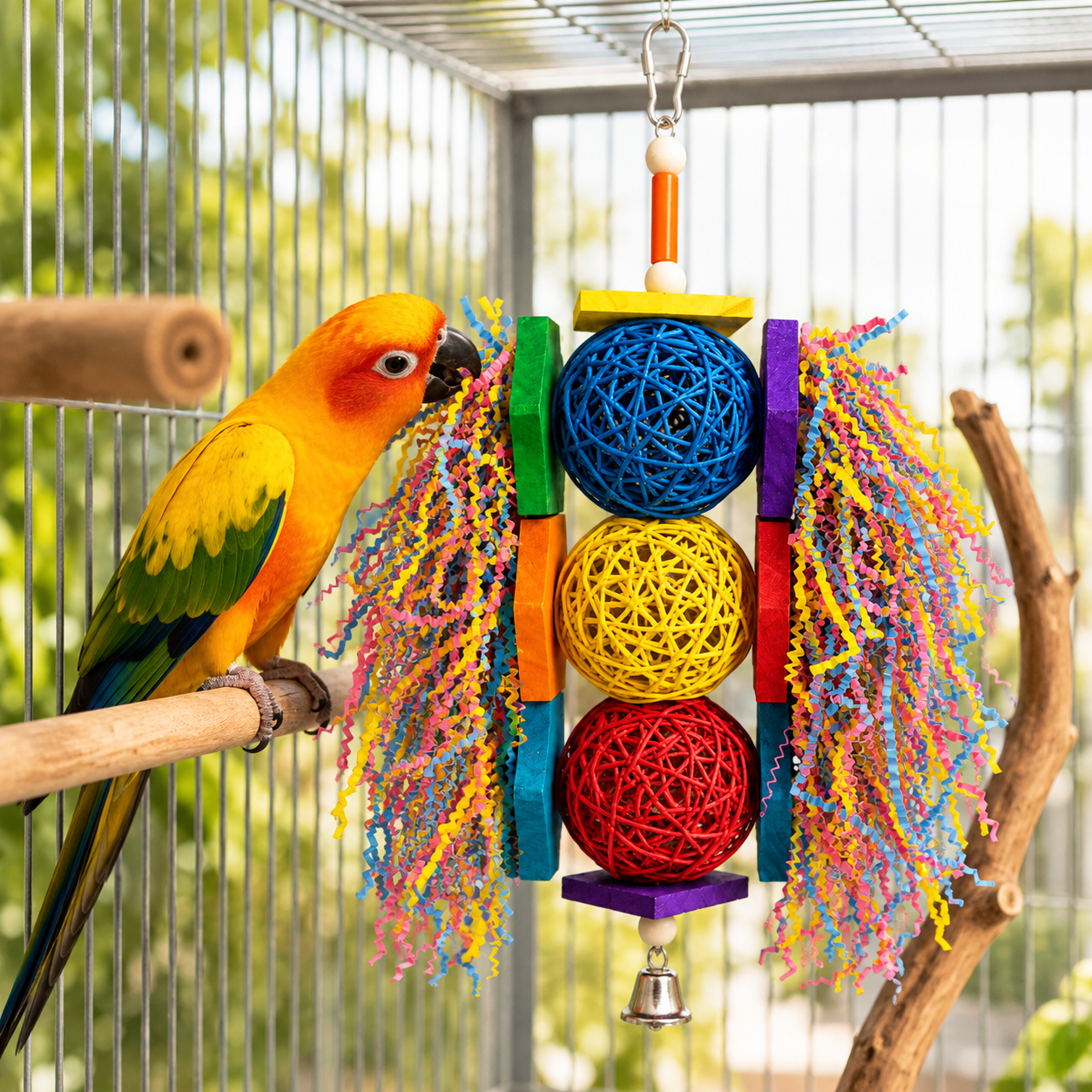 1854 Tri Foraging Star - Bonka Bird Toys