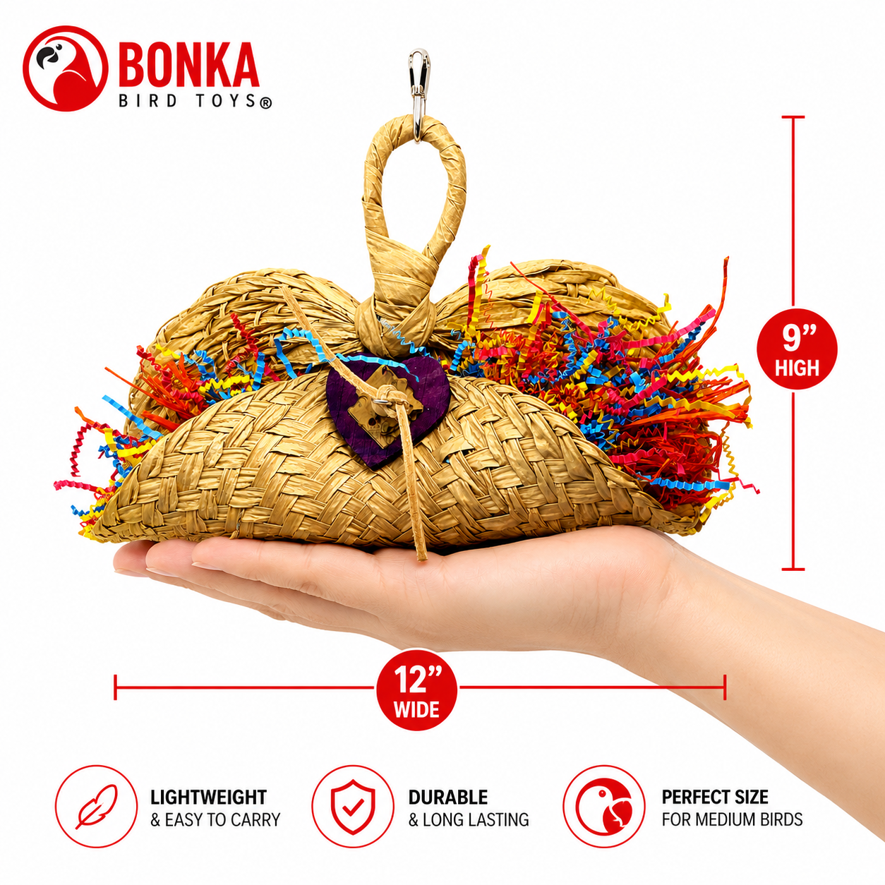 950 Taco Bird Toy - Bonka Bird Toys
