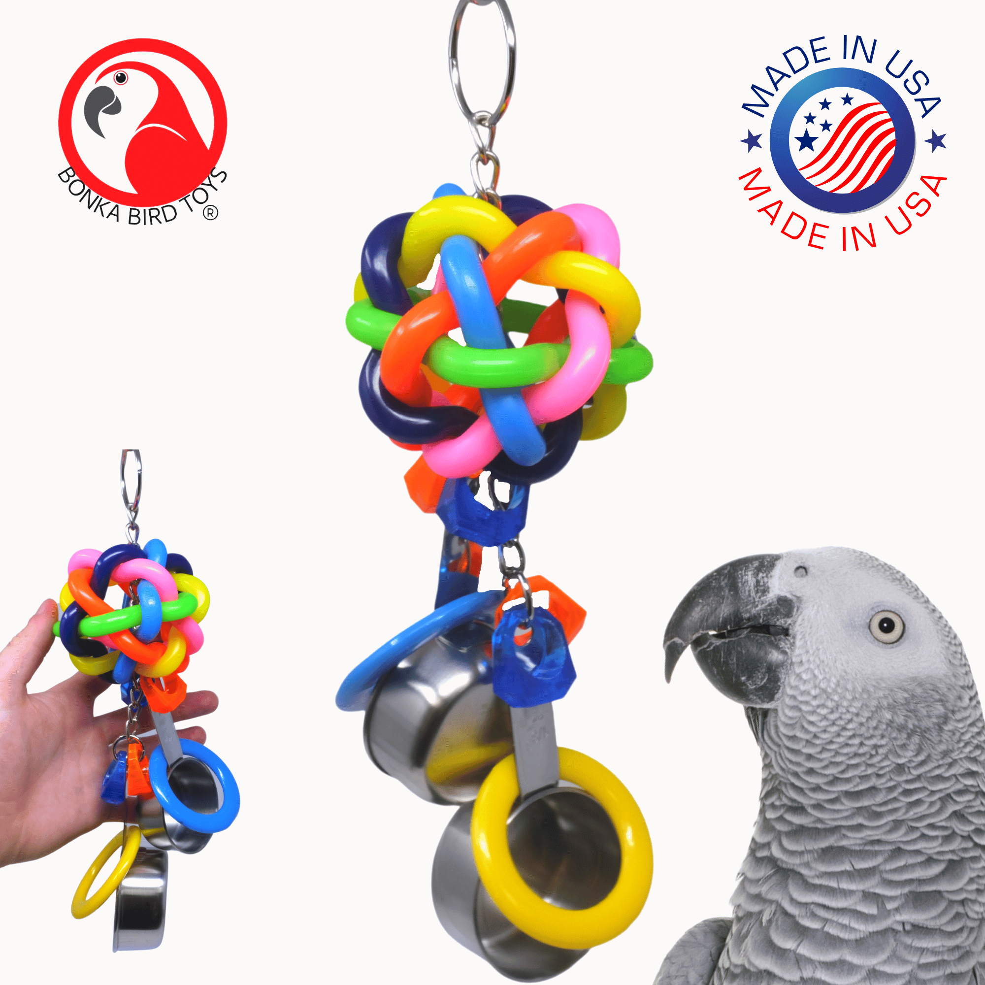 1595 Pot Ring - Bonka Bird Toys