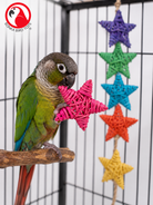 2783 Pk6 Small Color Vine Stars - Bonka Bird Toys