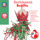 Merry Christmas Crown - Bonka Bird Toys