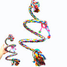 1960 Medium Rope Coil Charm Swing - Bonka Bird Toys