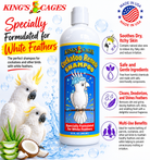 Kings Cages Cockatoo Renew Shampoo 17oz - Bonka Bird Toys