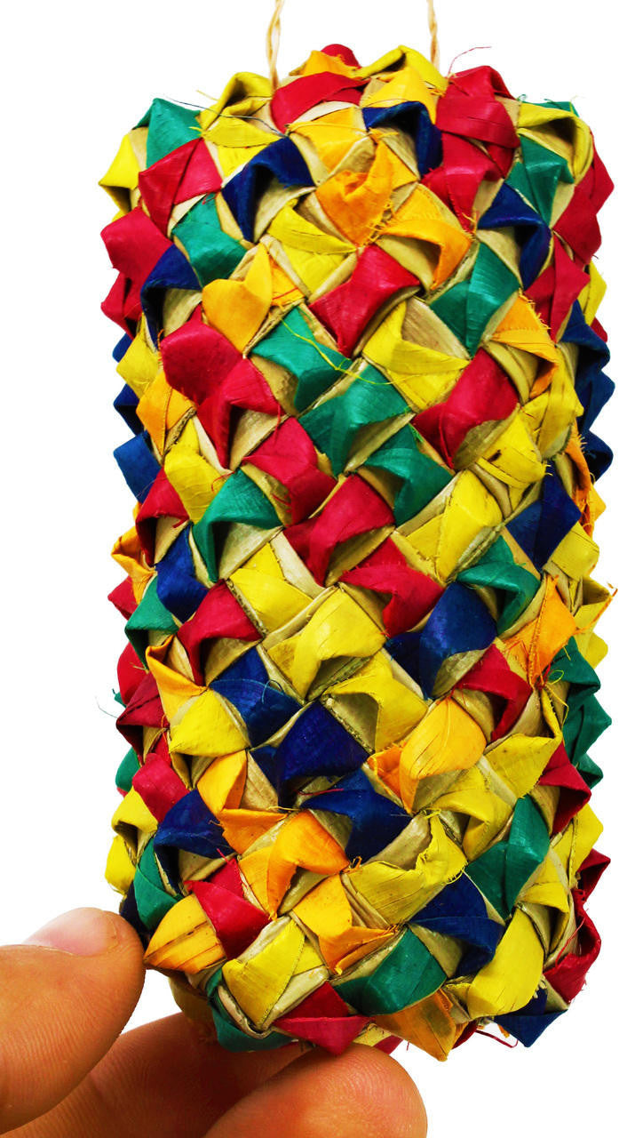 03319 Oblong Woven Cylinder Foot - Talon Toy - Bonka Bird Toys