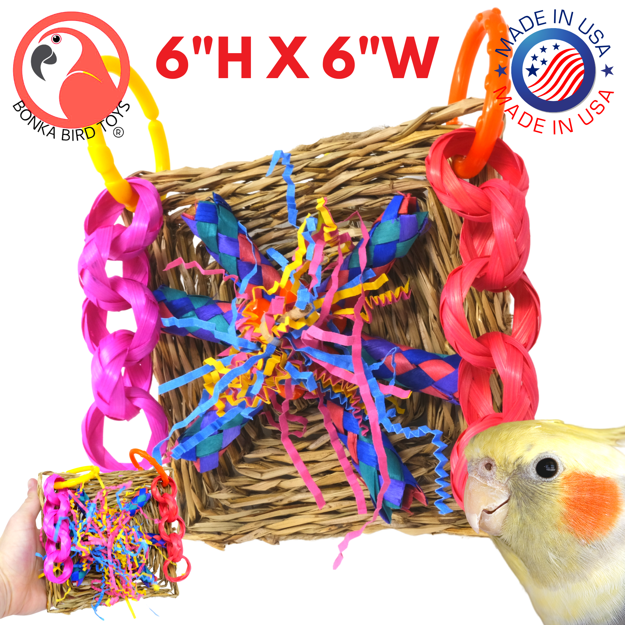 2559 Small Activity Wall from Bonka Bird Toys