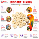 3889 Sola Squares - Bonka Bird Toys