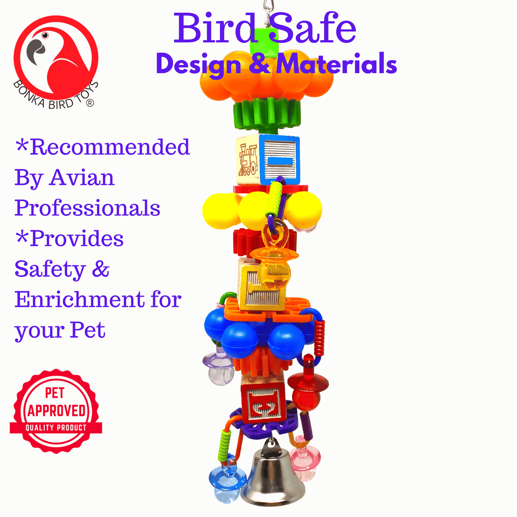 00676 Spin Tower - Bonka Bird Toys