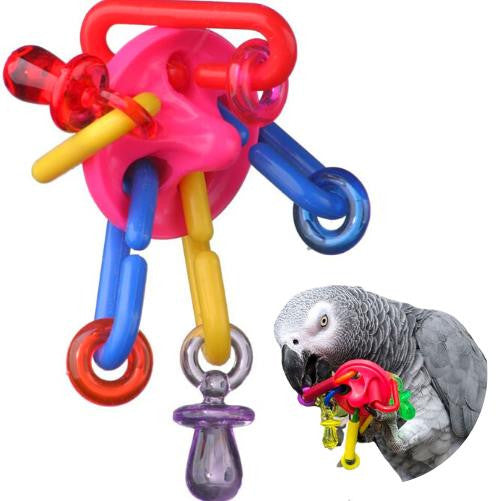 00591 UFO foot toy - Bonka Bird Toys