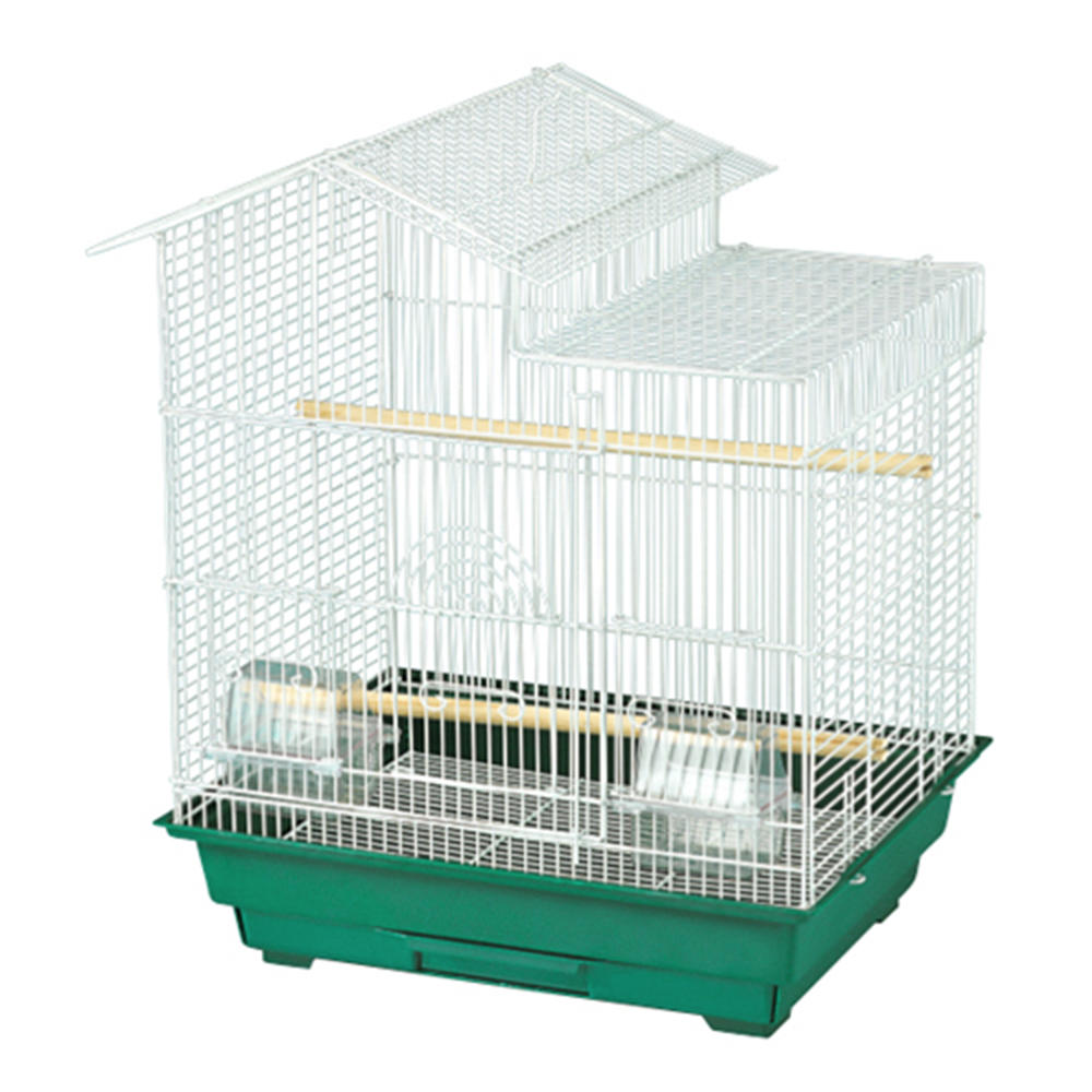 Kings Cages ES 1814 H Petite House Bird Cage  22X18X14 - Bonka Bird Toys