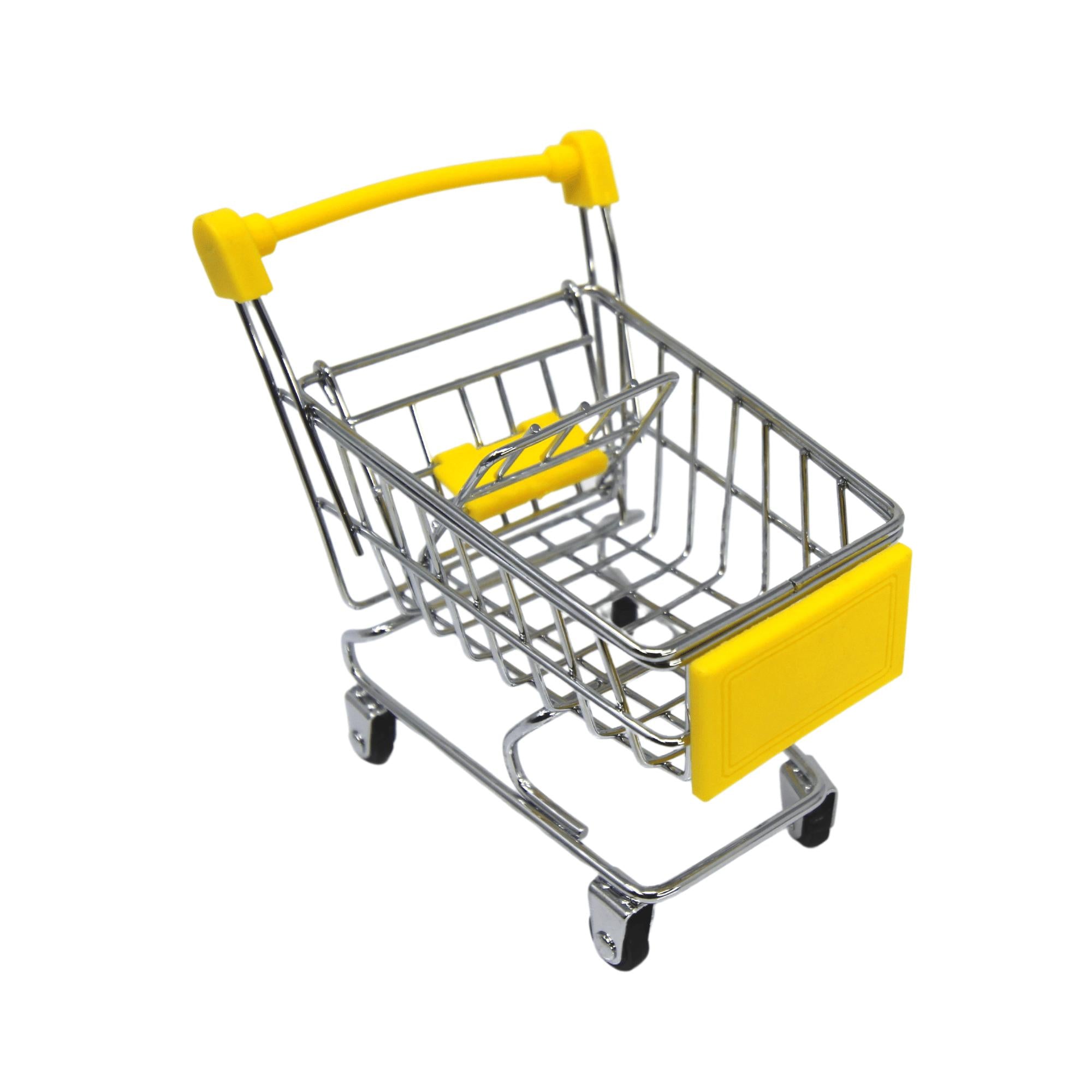 2297 Mini Shopping Cart Supermarket Handcart basket