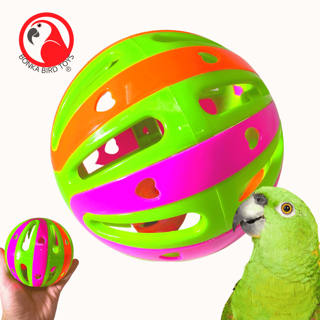 Carnival Balls Foot Talon Craft Part Bird Toys - Bonka Bird Toys