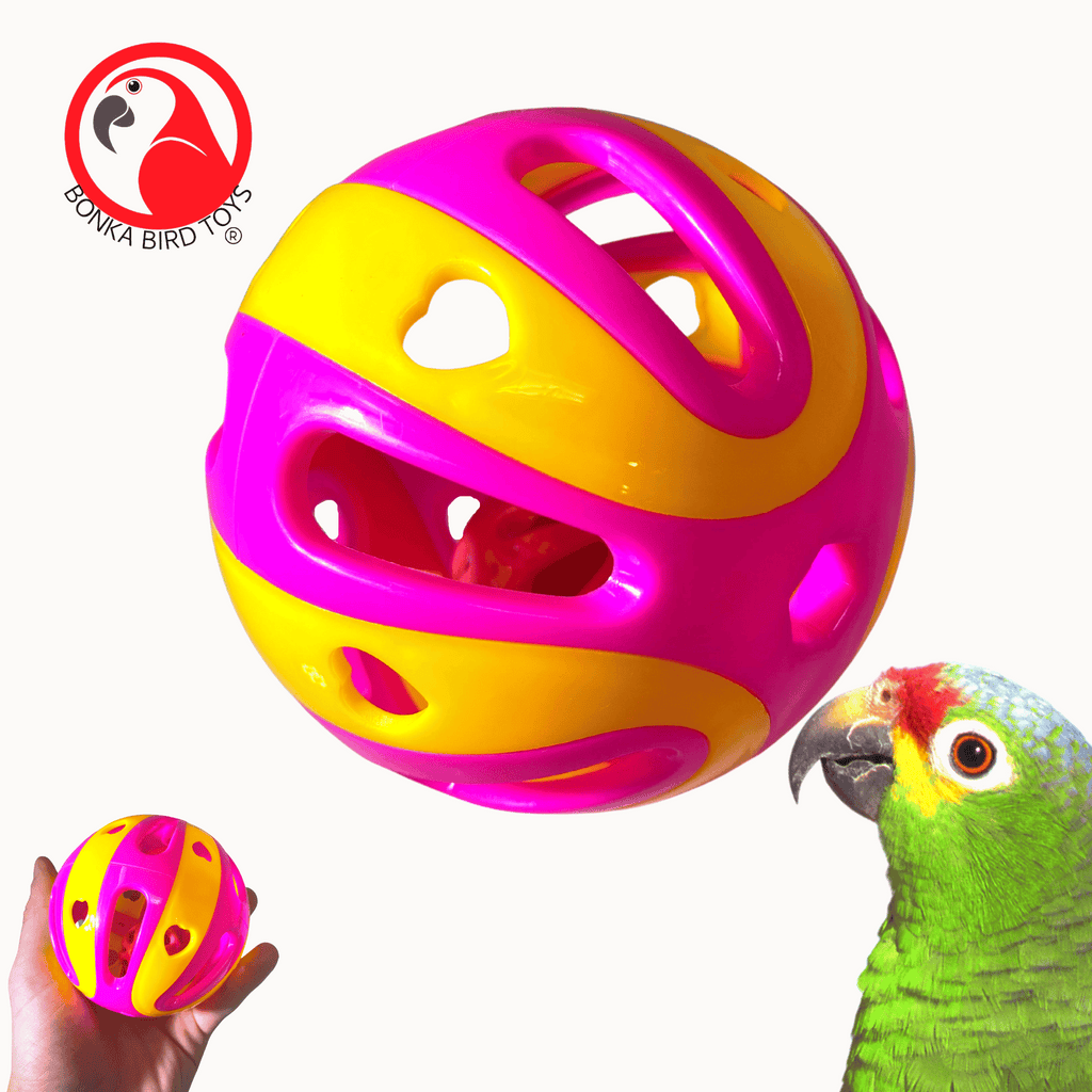 Carnival Balls Foot Talon Craft Part Bird Toys - Bonka Bird Toys