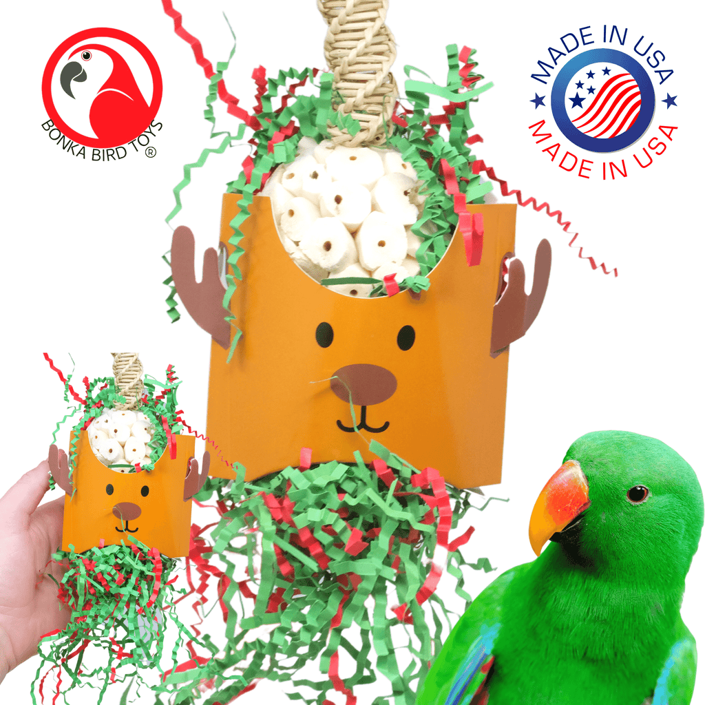 2429 Christmas Reindeer - Bonka Bird Toys