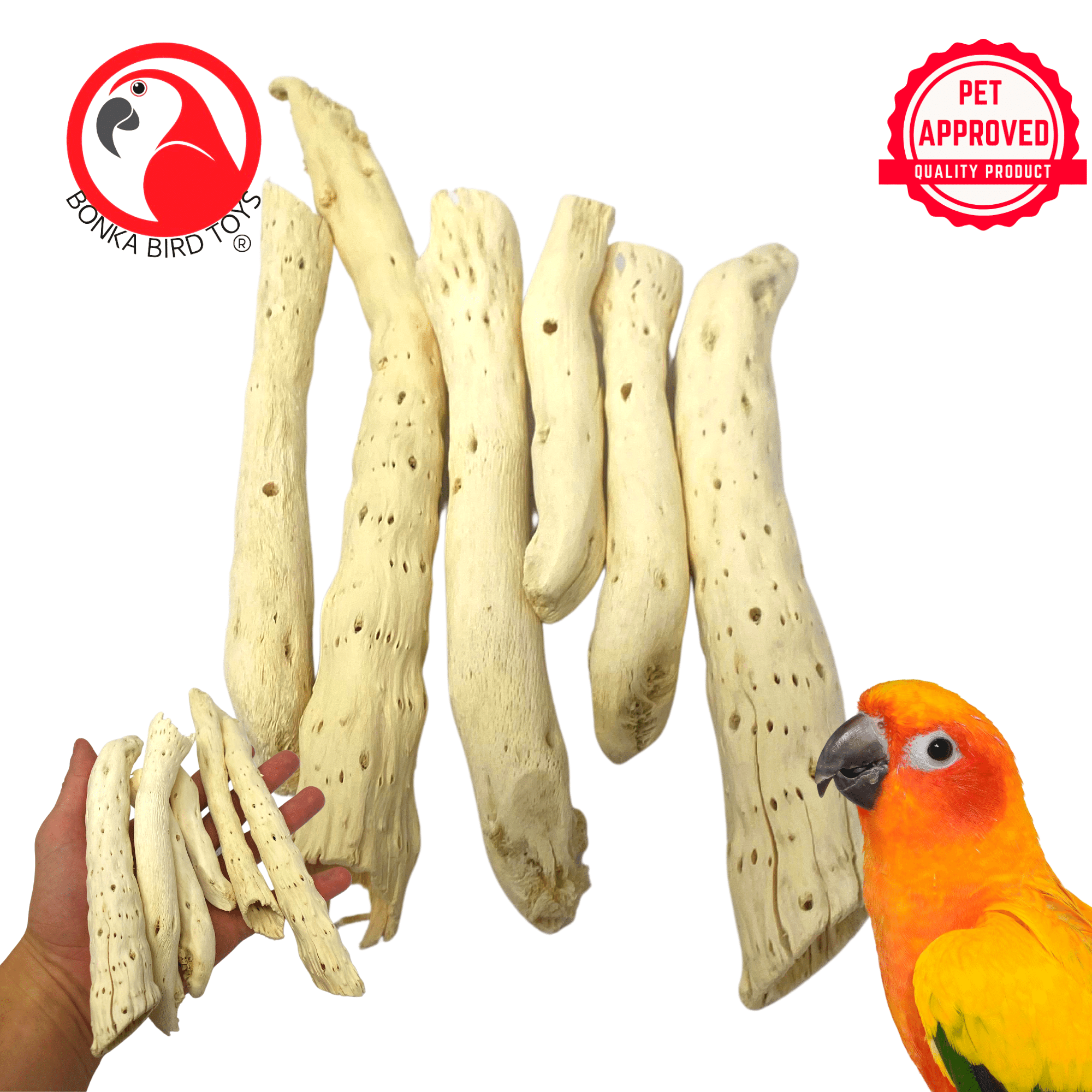 Natural Gobi Tail - Bonka Bird Toys