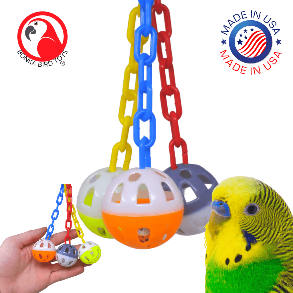 1467 Ball Clanger - Bonka Bird Toys