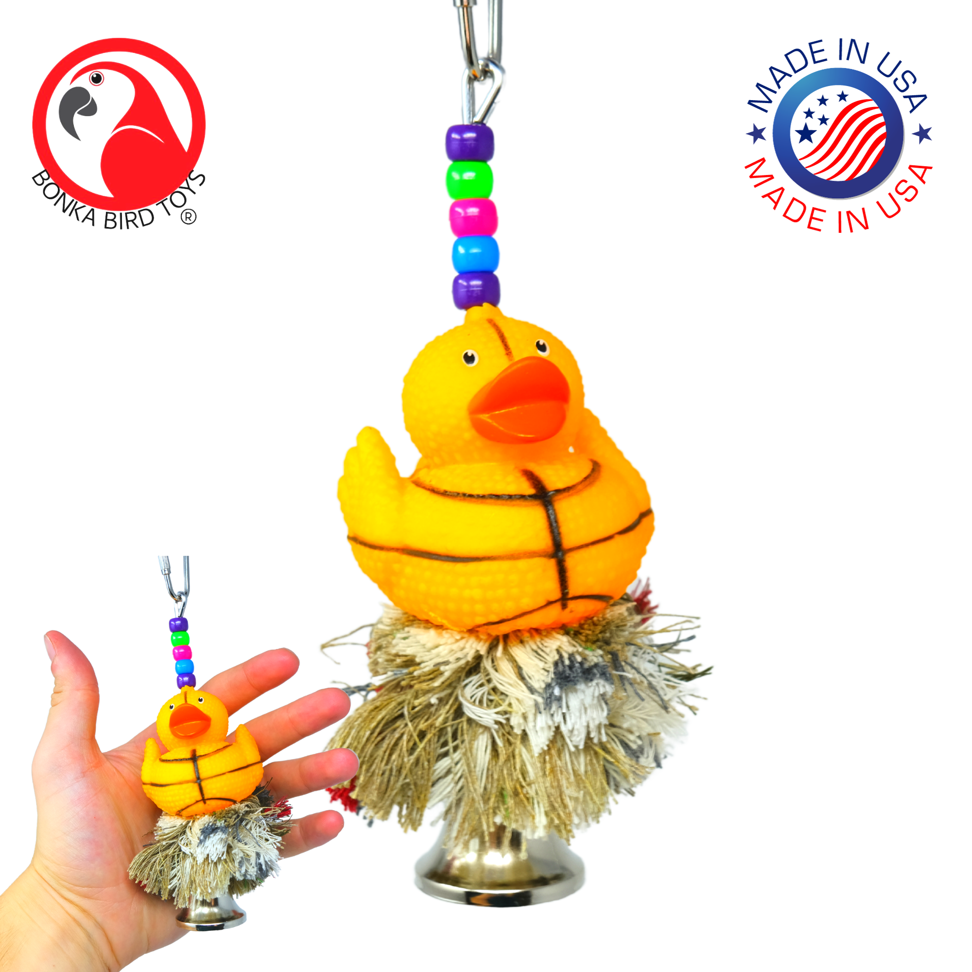 Sports Ducky Plucker - Bonka Bird Toys