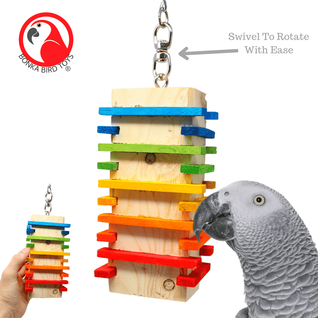 2409 Block Step - Bonka Bird Toys