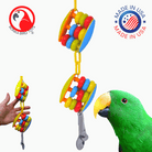 Bonka Bird Toys Spoon Abacus Medium Large Counting Cage Toy (2 Styles) - Bonka Bird Toys