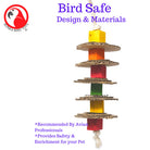 2406 Small Cardboard Disk - Bonka Bird Toys