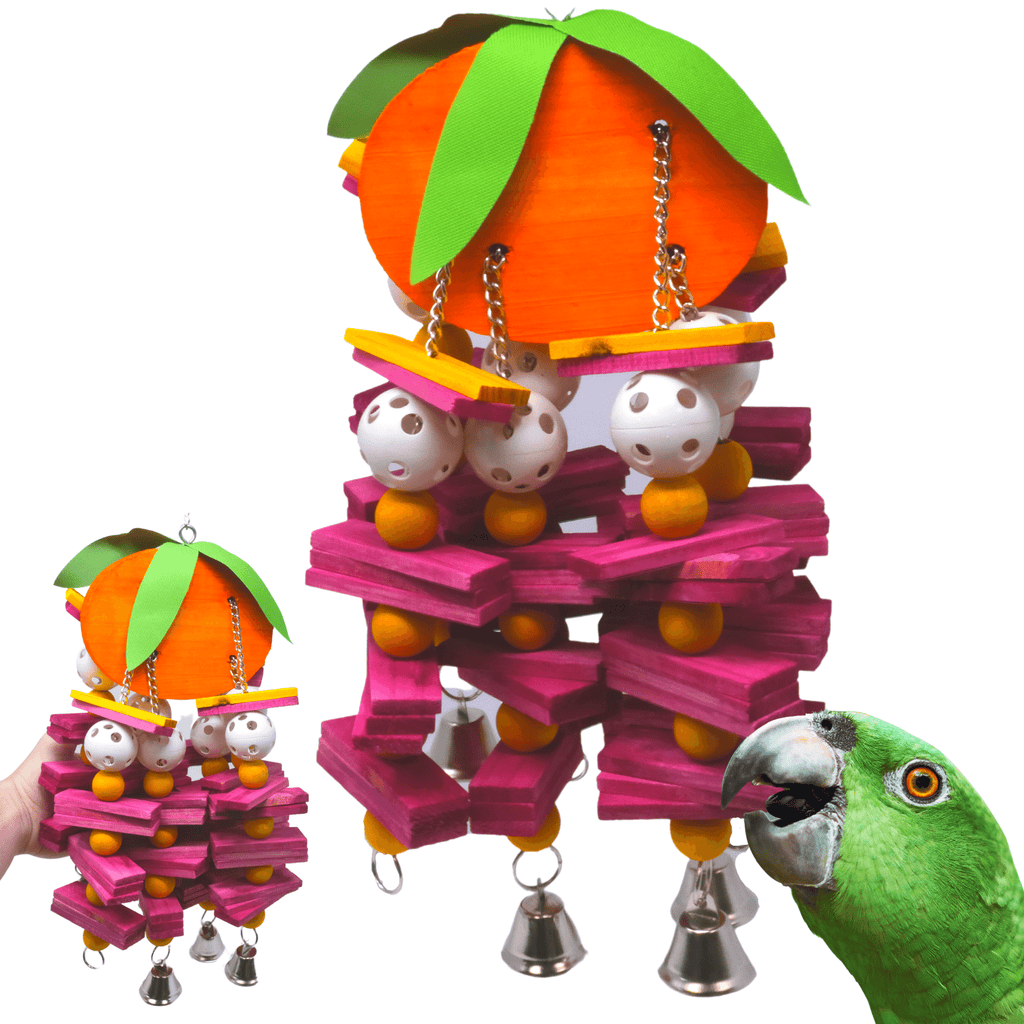 2458 Large Orange - Bonka Bird Toys