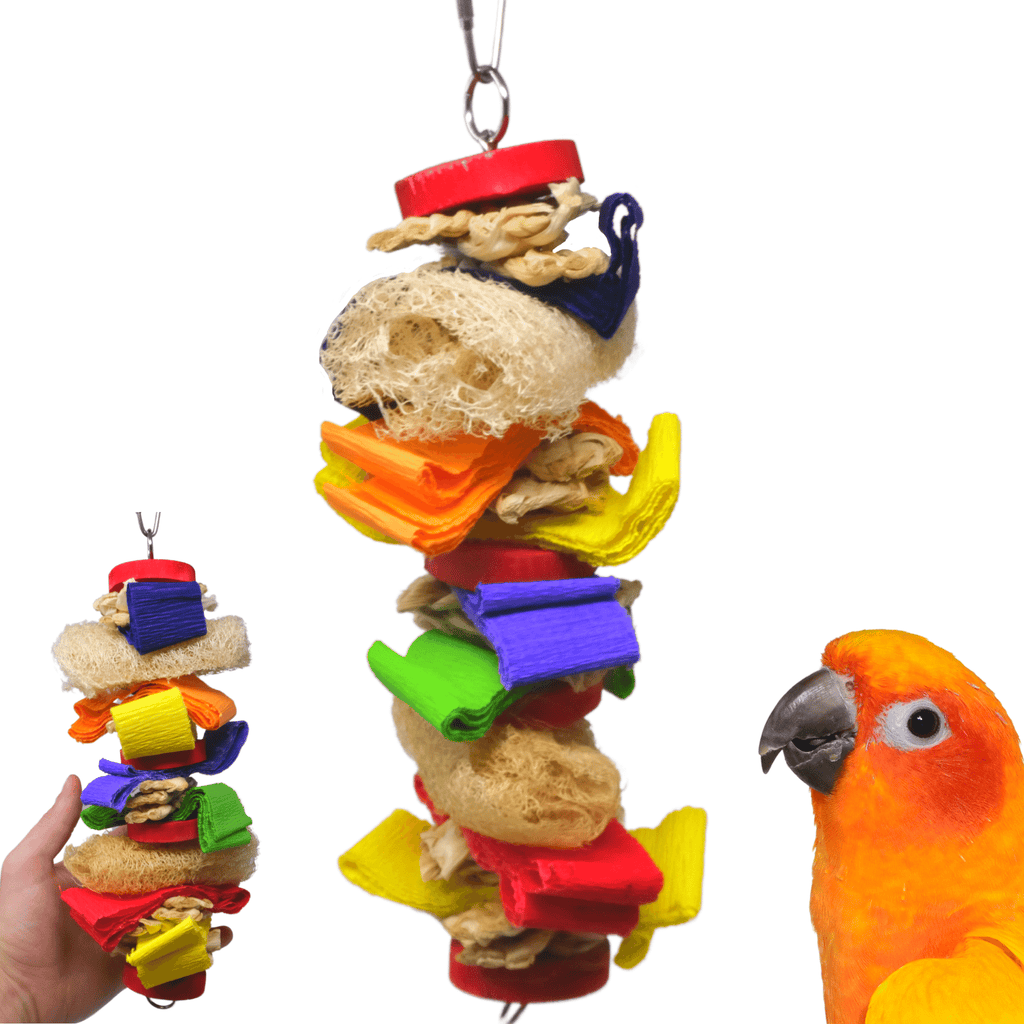 Bonka Bird Toys 2163 Medium Luffa Party - Bonka Bird Toys