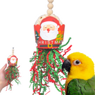 Bonka Bird Toys 2438 Santa Sola Cup Christmas Bird Toy - Bonka Bird Toys