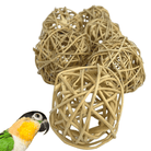 3354 Pk 6 Natural Vine Ball 2 inch - Bonka Bird Toys