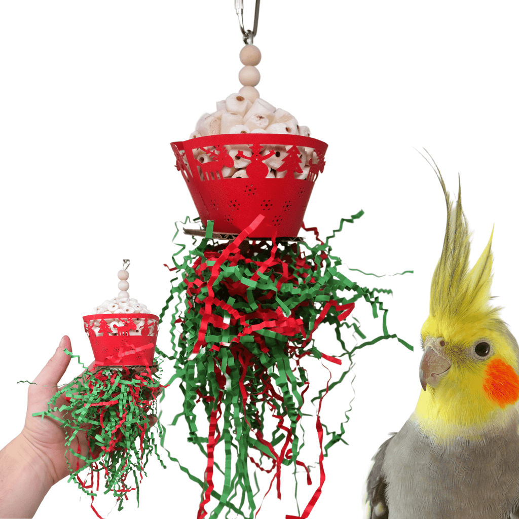 Bonka Bird Toys Merry Christmas Festival Small Bird Toy - Bonka Bird Toys
