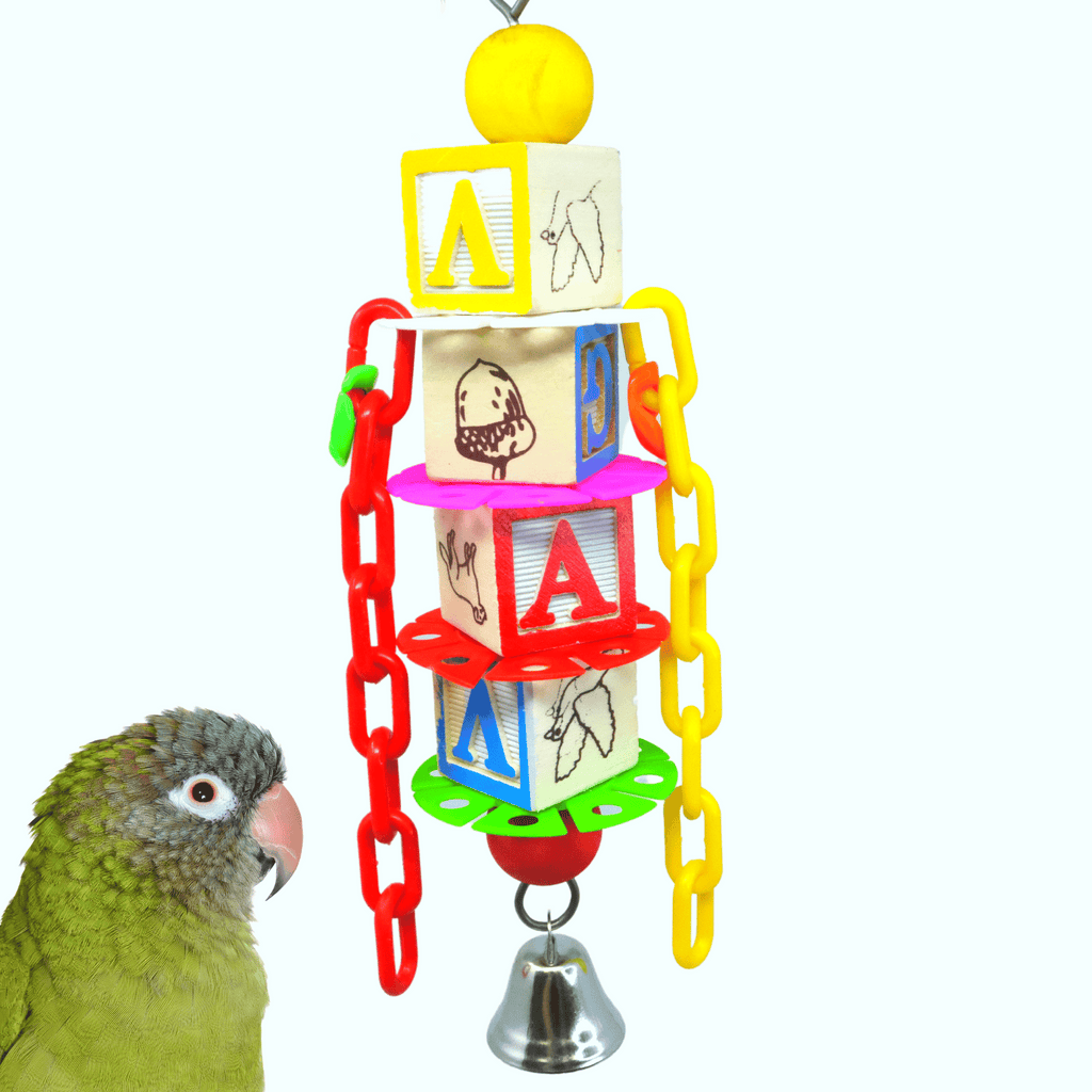 2264 Medium ABC Twirly - Bonka Bird Toys