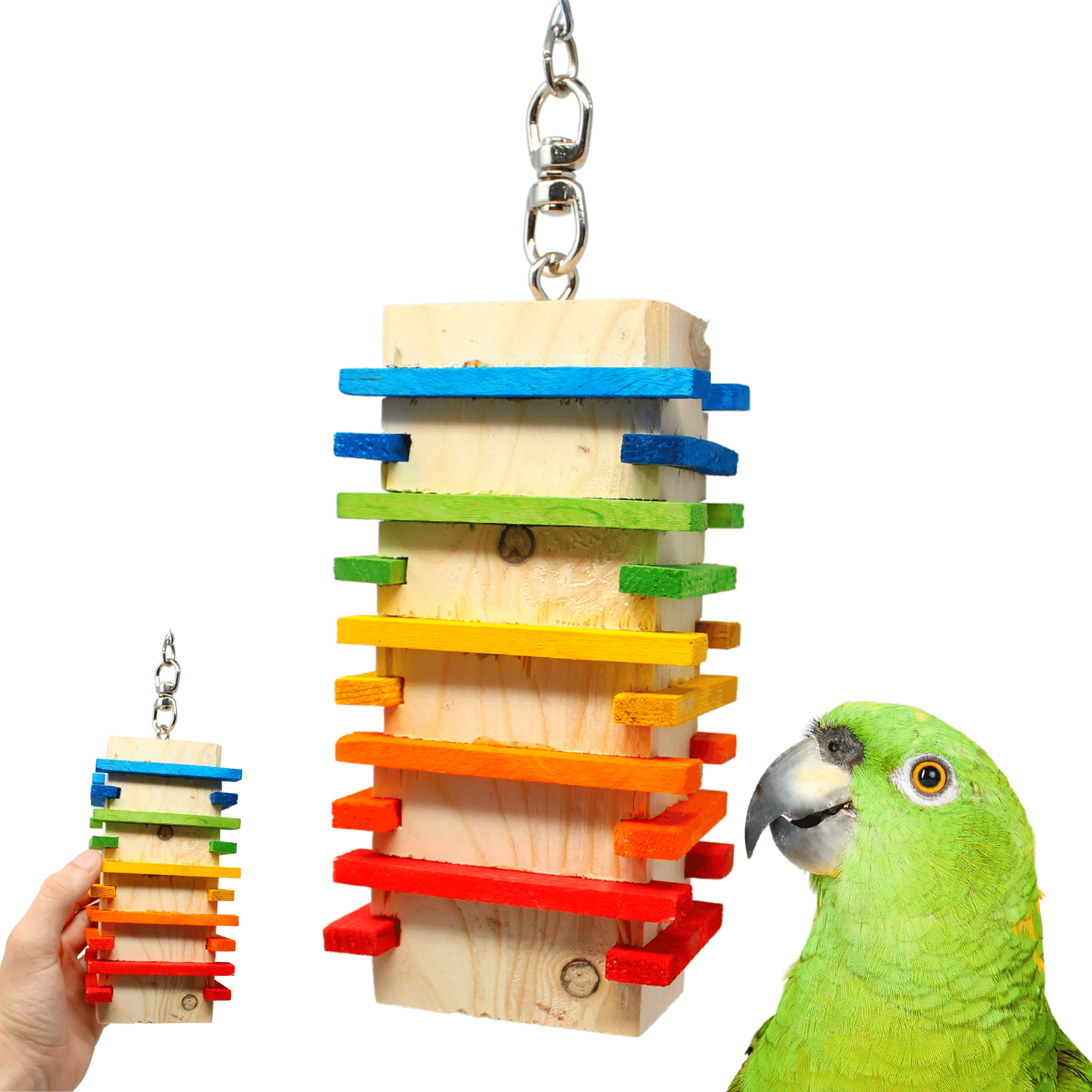 2409 Block Step - Bonka Bird Toys