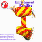 03419 Medium Stacked Pinata - Bonka Bird Toys