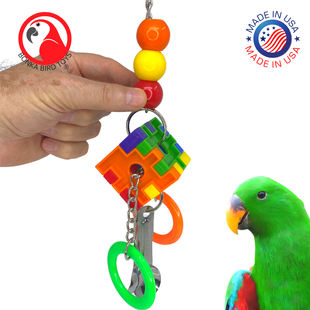 3859 Rain Cube Spoon - Bonka Bird Toys