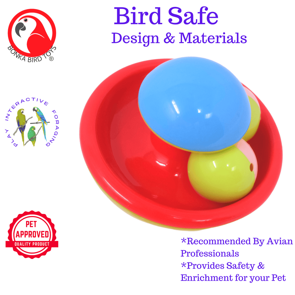 2459 Mini Ball Spinner - Bonka Bird Toys