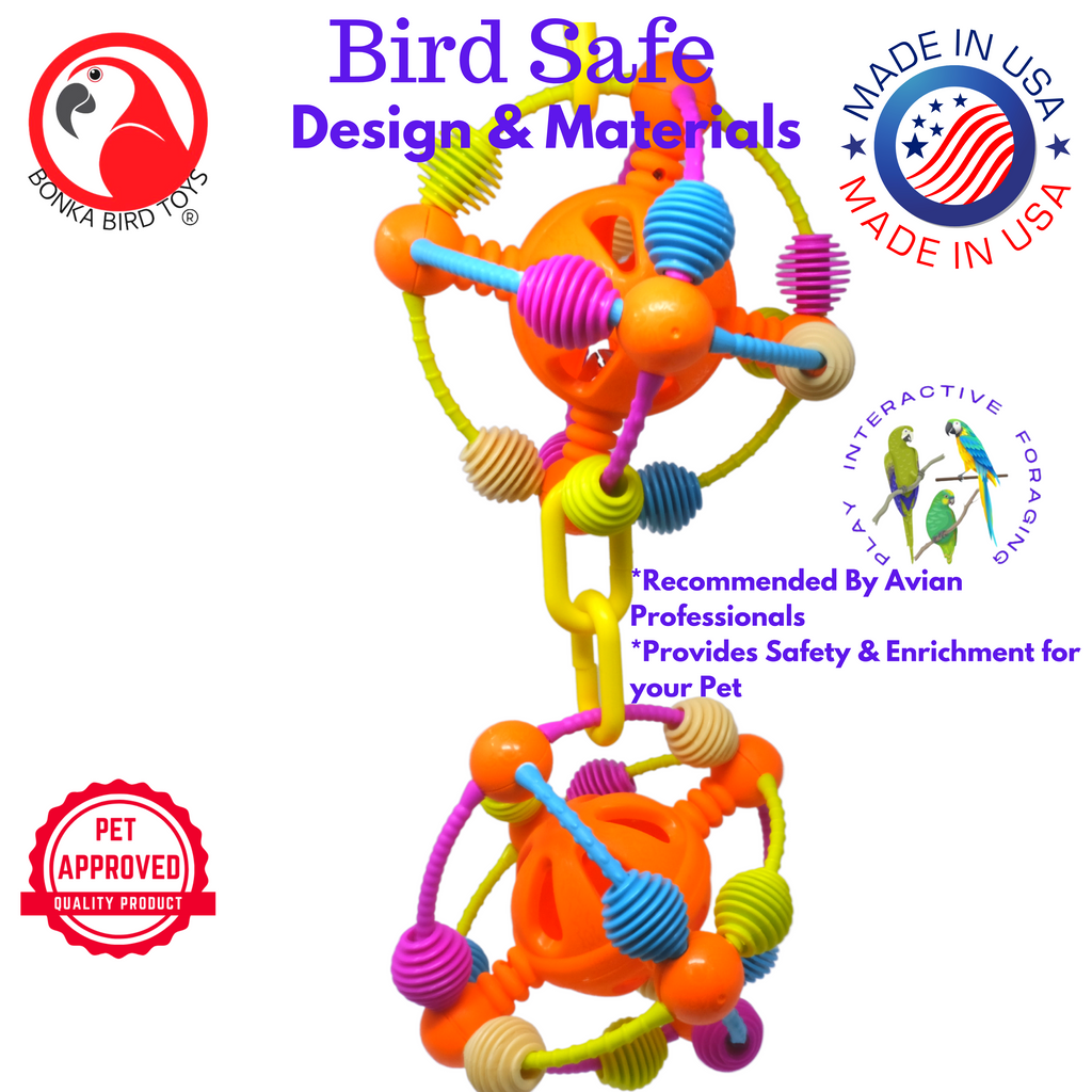 2089 Duo Huge Orbit - Bonka Bird Toys
