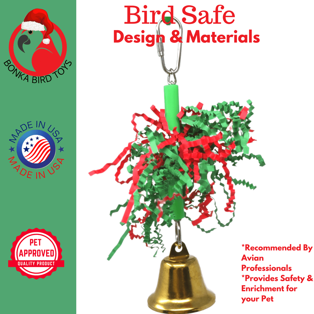 3589 Christmas Bell - Bonka Bird Toys