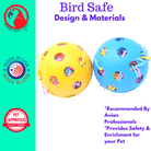 2404 Pk2 Huge Stuffed Balls - Bonka Bird Toys