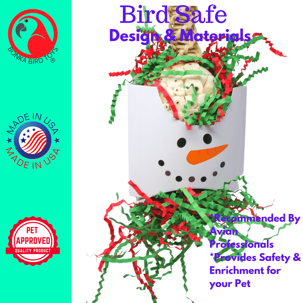 2430 Snowman - Bonka Bird Toys