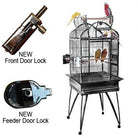 Kings Cages SLT4 2424  Medium Triple Top Bird Cage 24X24X64