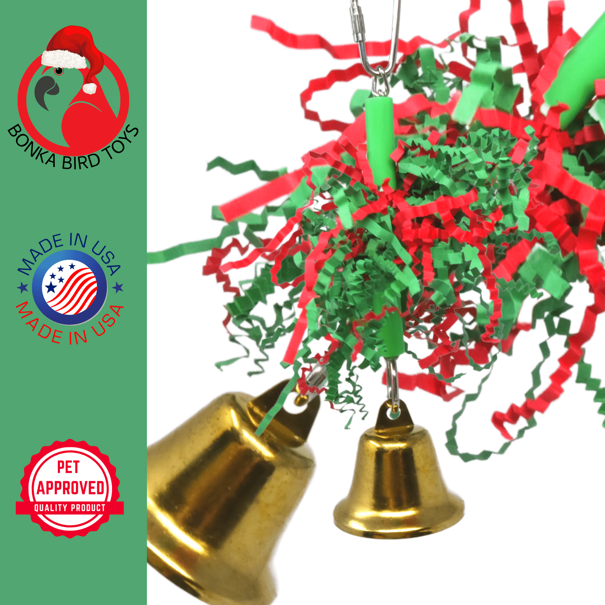 3589 Christmas Bell - Bonka Bird Toys