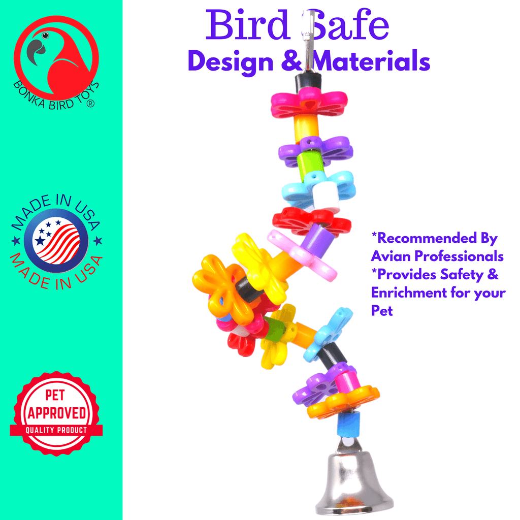 2427 Flower Twist - Bonka Bird Toys