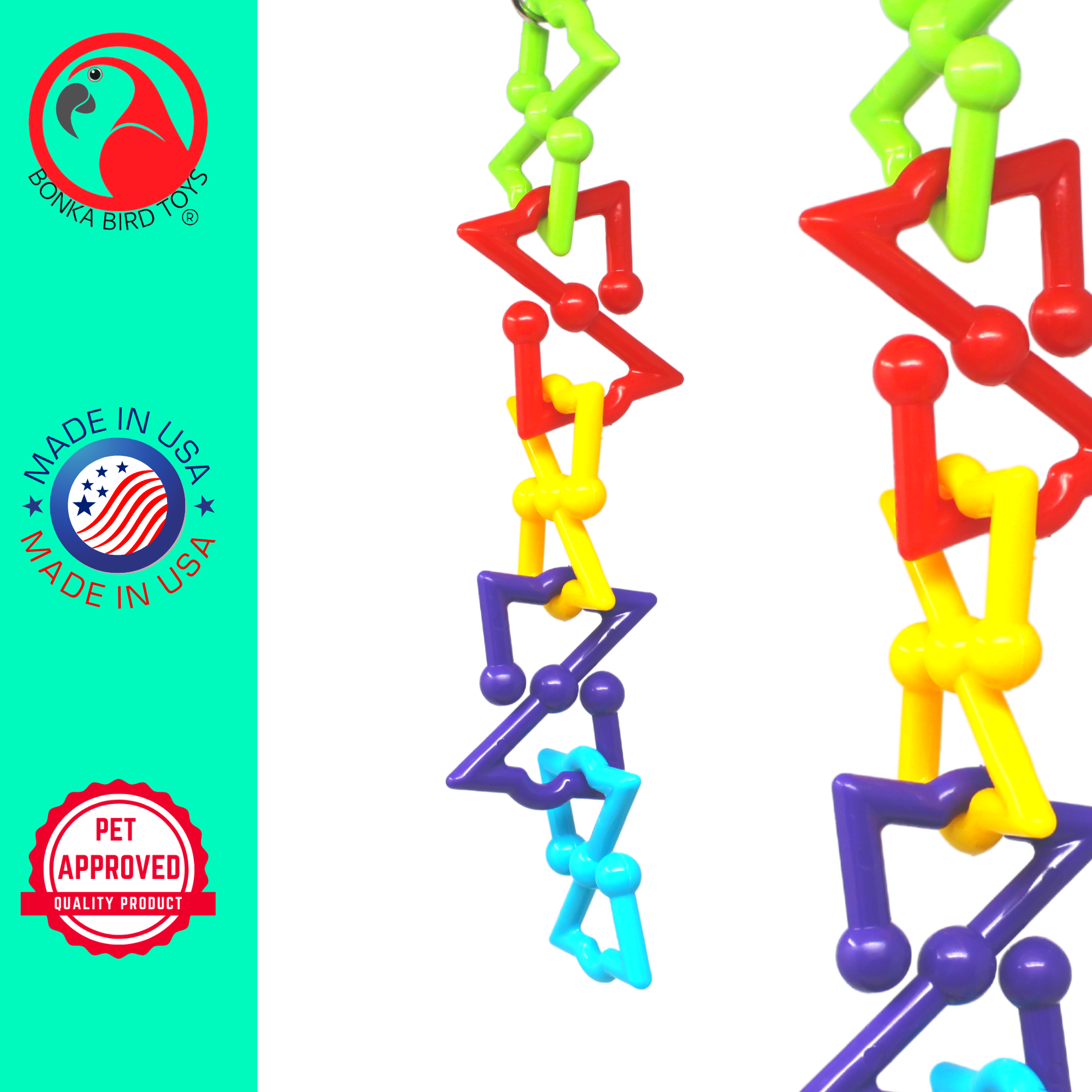 3638 Small Z Link Multiple Use Bird Toy - Bonka Bird Toys