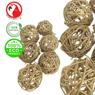 3354 Pk 6 Natural Vine Ball 2 inch - Bonka Bird Toys