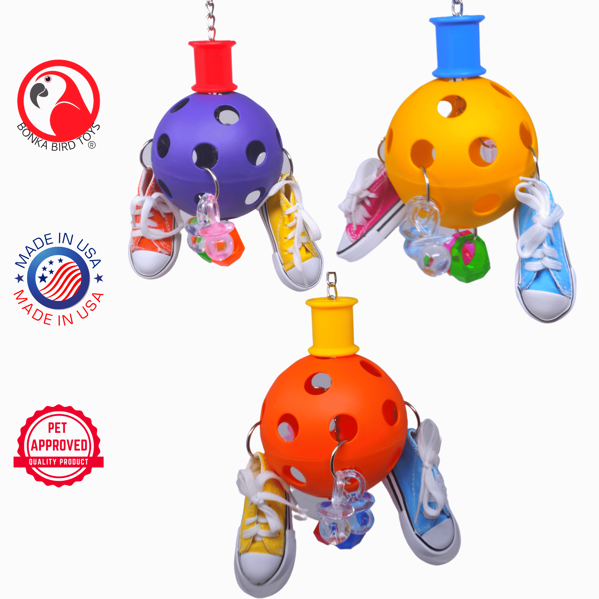 813 Spin Sneaker - Bonka Bird Toys