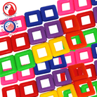 2288 Pk14 Plastic Squares - Bonka Bird Toys