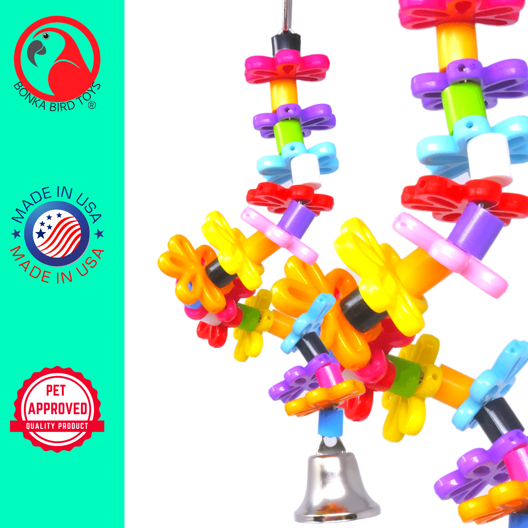 2427 Flower Twist - Bonka Bird Toys