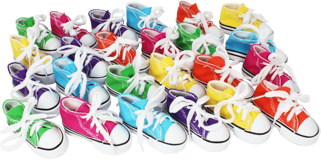 Bonka Bird Toys 1 2 4 6 12 24 Mini Sneaker Foot Toys